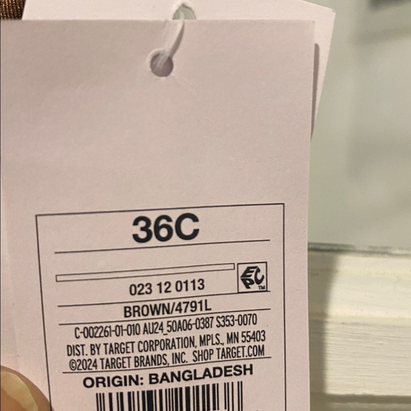 Auden size 36C Bra New With Tags - Picture 3 of 5